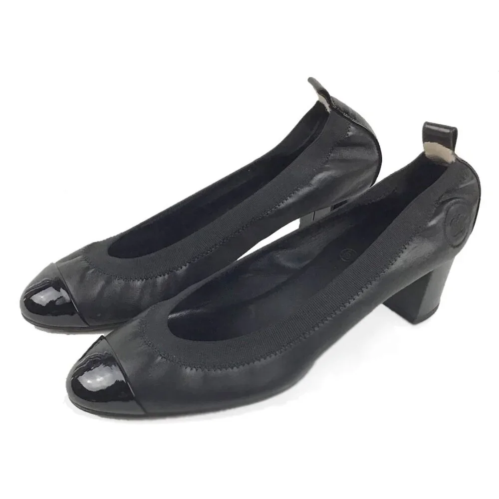 Chanel Spirit Interlocking CC Logo Pumps